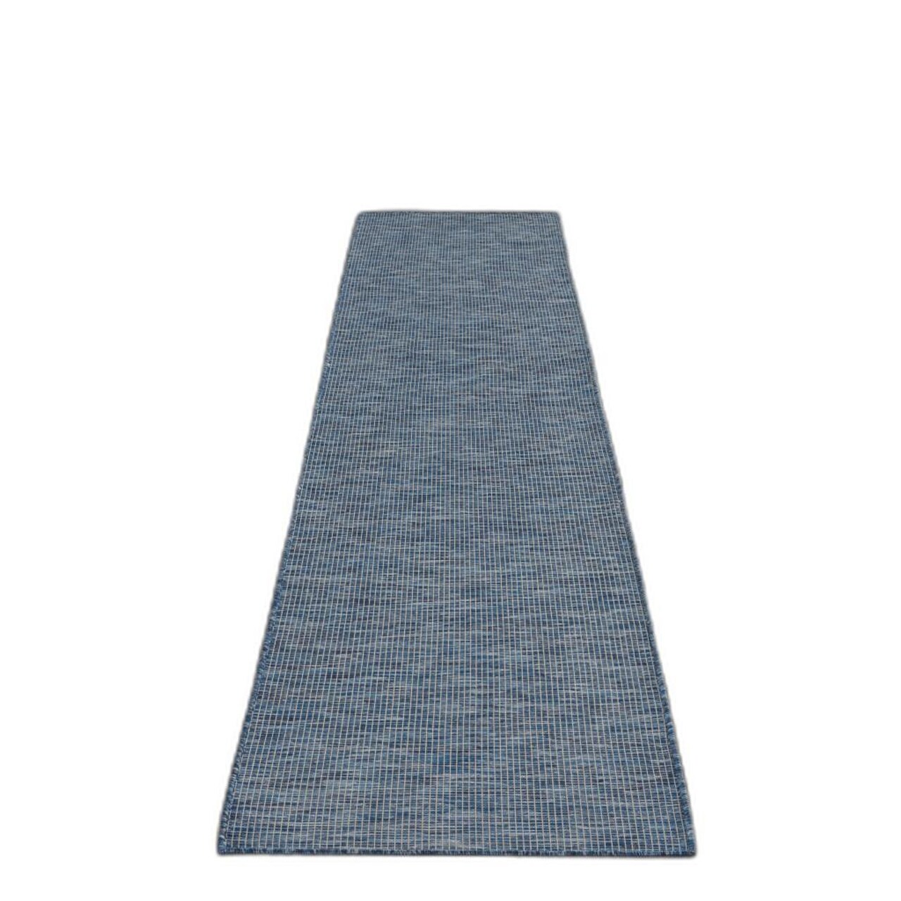 Edge Collections - 10' - Blue - Durable Runner Rug for Enhancing Home Decor - 1 Piece